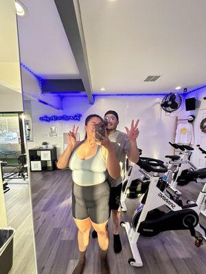 Lagree couple at KP Body Sculpt