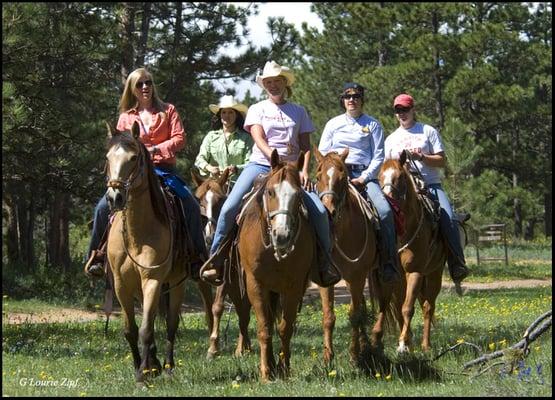 Family vacation ideas? How about horseback riding Colorado?