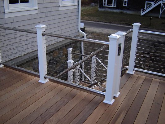 Newport, RI. Deck  via Taylor Forest Products