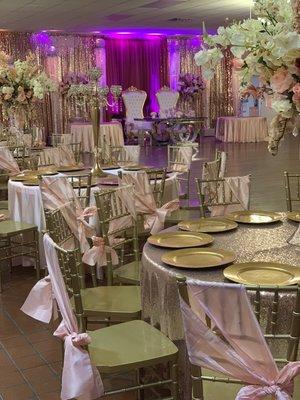 Elegant layouts for all events