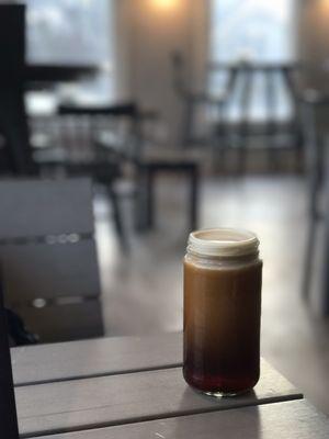 Nitro brew coffee