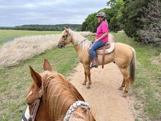 They took us trail riding on the San Gabriel!