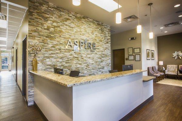 Aspire Recovery Center of Frisco office lobby