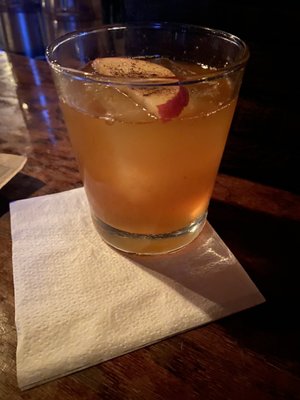 Smoked Apple Old Fashion