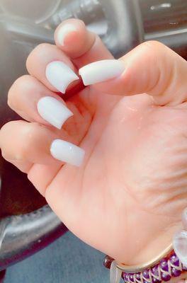 White acrylic