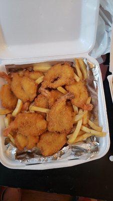 12 Shrimp & French Fries