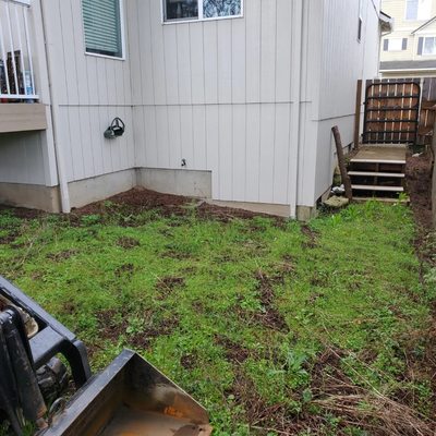 Shed pad prep