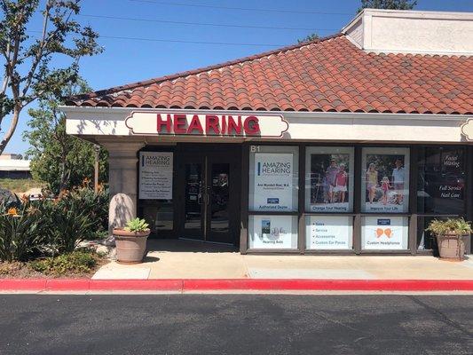 Amazing Hearing Office in Oakbrook Village with Trader Joe's & El Torito Restaurant in Laguna Hills