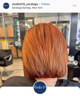 Copper Crush! Cut & Color