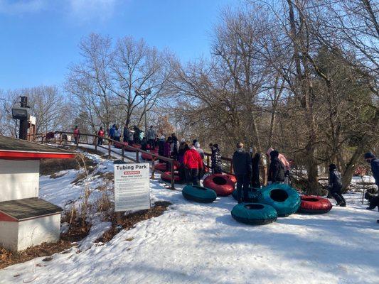 Tubing line