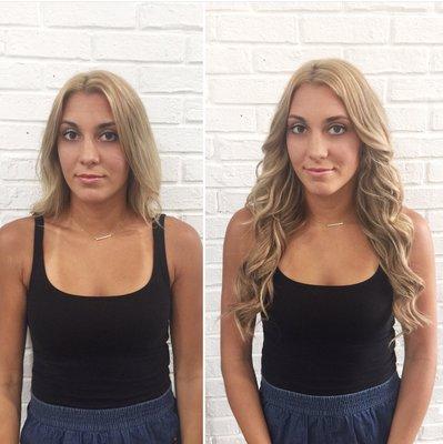 20" Halo Couture hair extensions