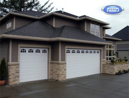 Traditional Steel garage doors