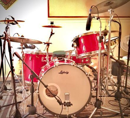 Vintage 1968 4pc Ludwig Drum Kit