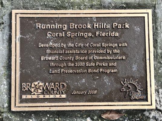 Running Brook Hills Park