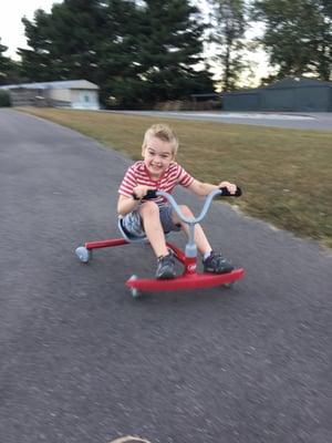 I love their paved trails. Means fun Ziggle time for the little guy.