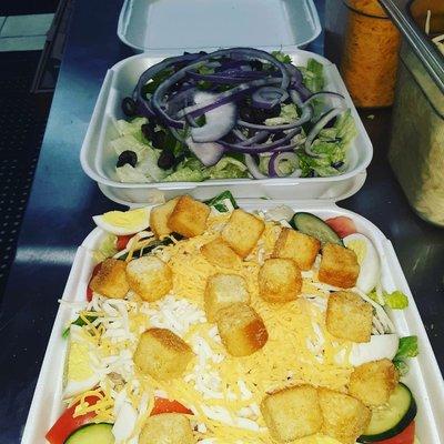 Tossed and Chef Salads