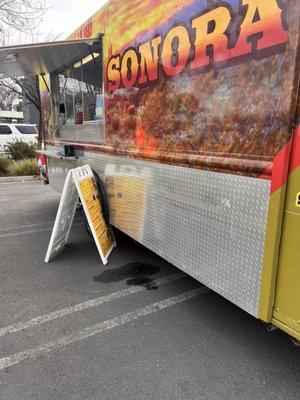 Sonora taco truck