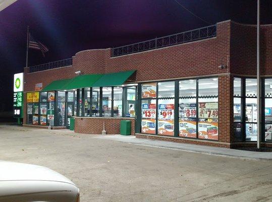 BP store front photo, taken off of Google