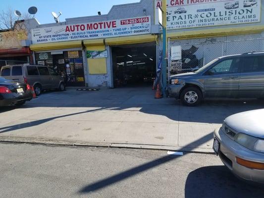 Where i took my car so there's no confusion And the business owner doesn't try to blame it on another company