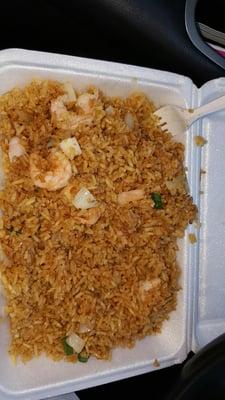 Shrimp fried rice