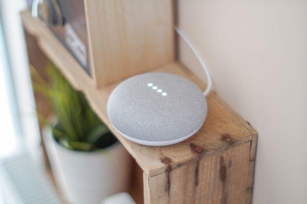 Automate your home. Start off with a smart speaker like this one.