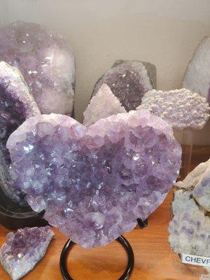 Heart amethyst