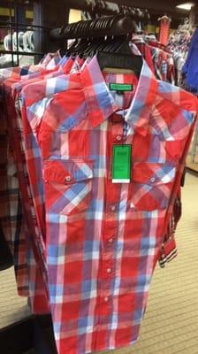 Checkered men's shirts for 14.99$ at Green mannequin 3616 Ming ave Bakersfield