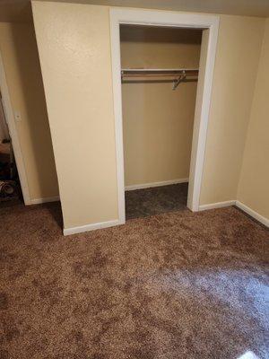 Finished carpet install