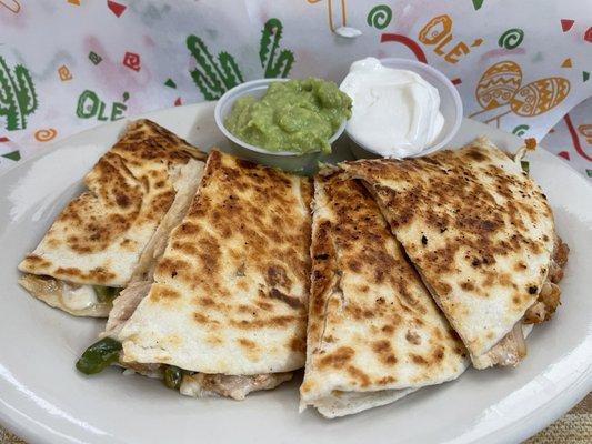 Chicken Fajita Quesadilla