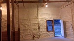 This customer wanted their entire barn insulated. With the benefits of our spray foam insulation, this was the perfect product for the job.