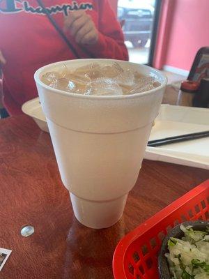 Large horchata