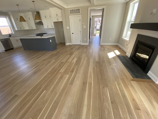 White oak floors