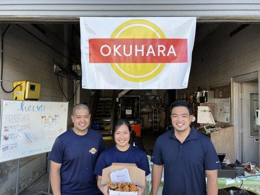 Okuhara Foods, 3rd Gen owners (and siblings!)