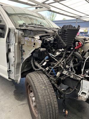 Ford F-150 front end repair