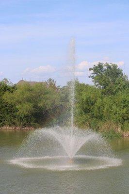 Liberty Ridge Park Water Fountain. Photo by Happy Tails Pet Pal, LLC.