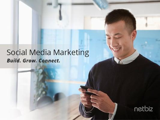 NetBiz offers social media marketing to help connect, grow and build your brand following.