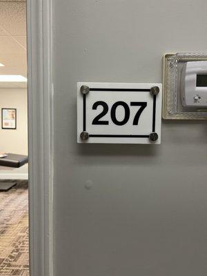 Our suite number.