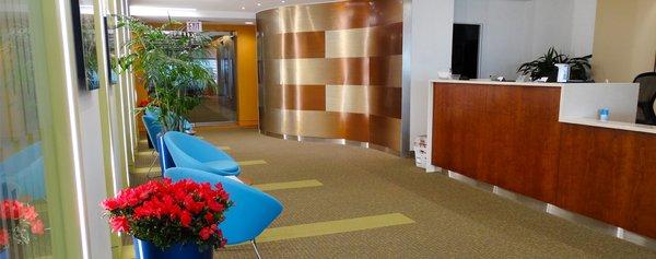 Reception area