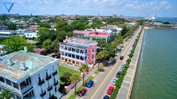 The Battery - Charleston, SC.  Real Estate Photography