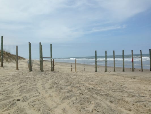 The view of False Cape from the NC side.