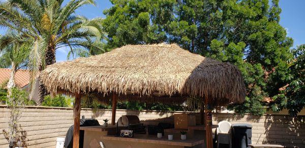 rethatched palapa 1