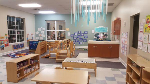 This is one of our two Discovery Preschool classrooms.