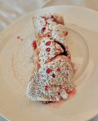 Cherry Mascarpone Cannoli