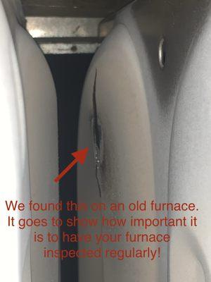 Getting regular maintenance done on your furnace is really important!