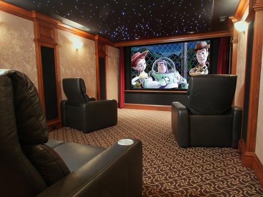 SOUND ADVICE HOME THEATER ROOM