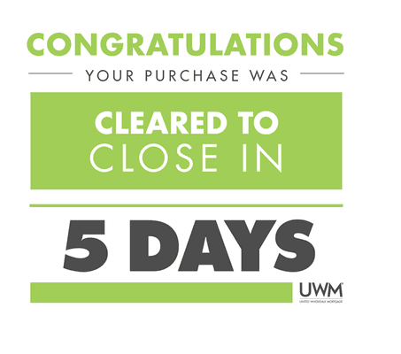 We've got a track record of working efficiently, and can close your mortgage fast- whether you are purchasing, need cash, etc. Message us!