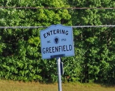 Entering Greenfield.