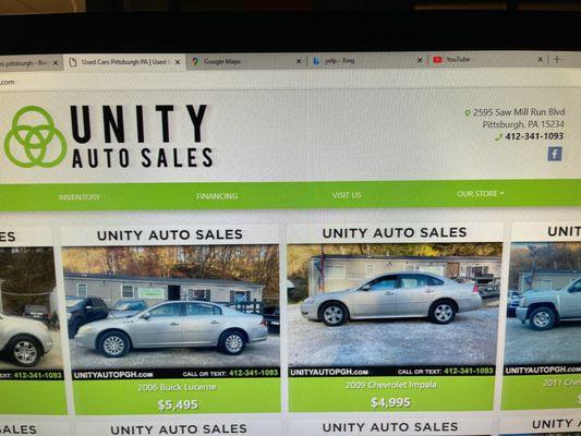 Unity Auto Sales