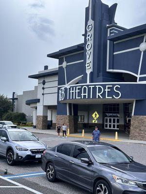 Beautiful entrance to the theater