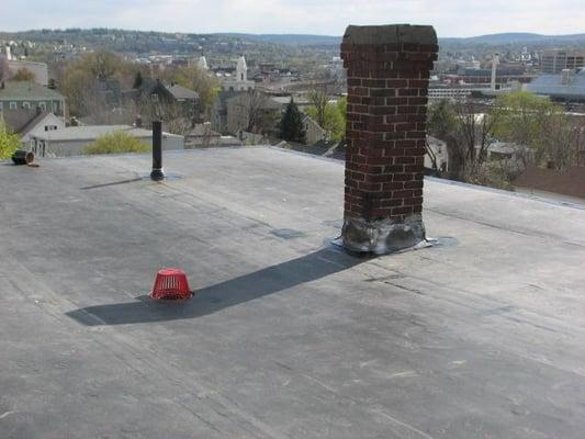 EPDM Roof Installation in Worcester, MA